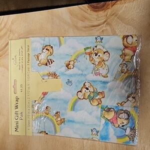 Gibson wrapping paper sealed animals